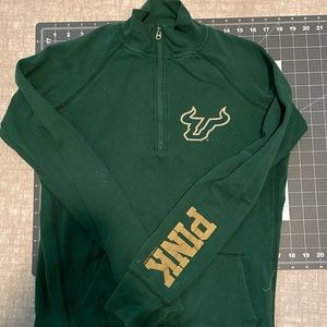USF PINK Quarter Zip
